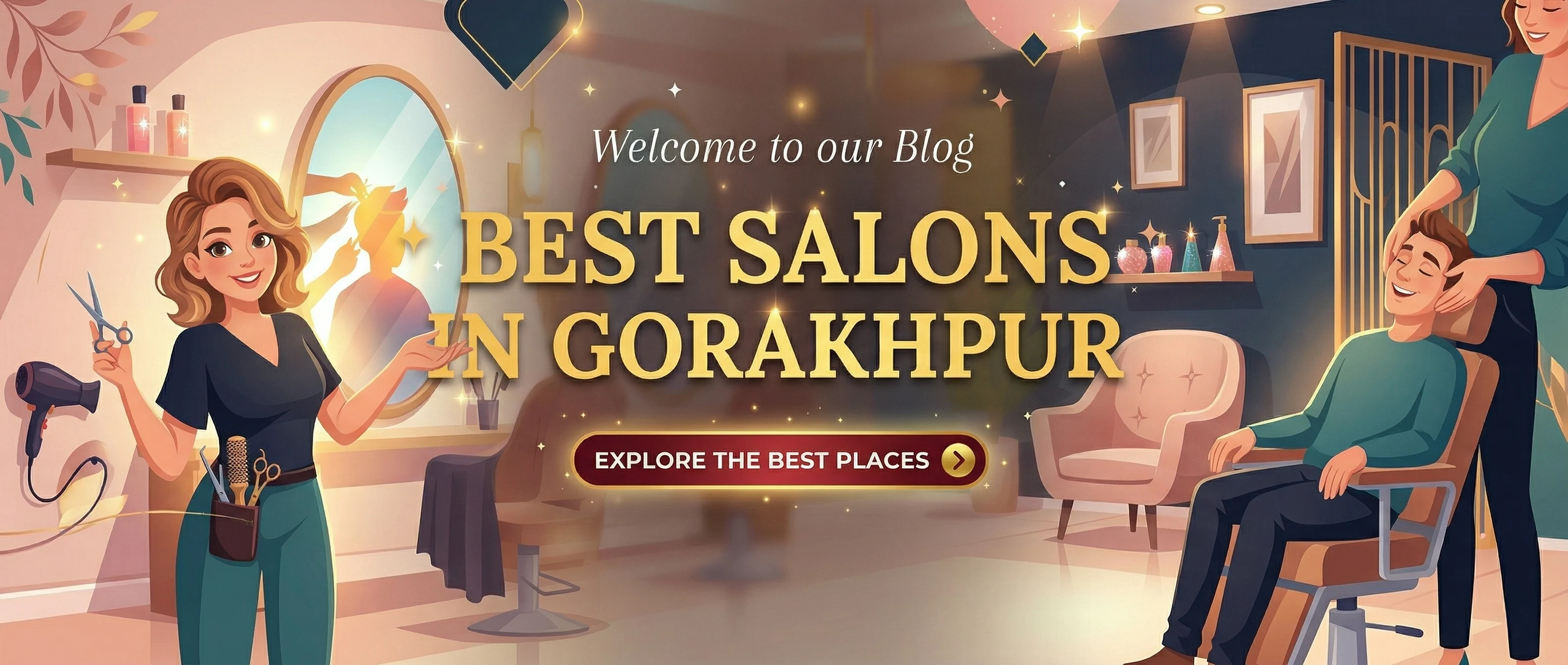 Best Salons in Gorakhpur 2026 - Book Salon Appointments Online